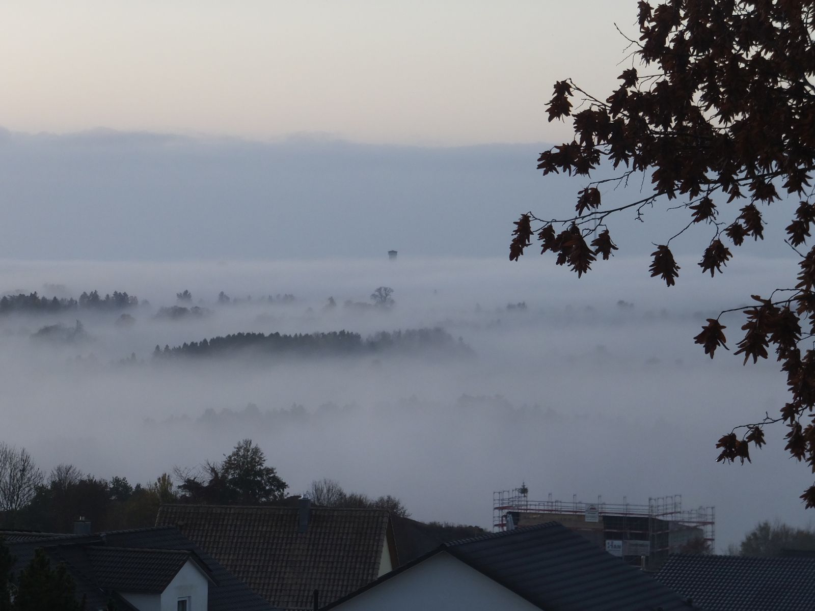  Nebel in Schopfloch - Bild wird mit einem Klick vergrößert 