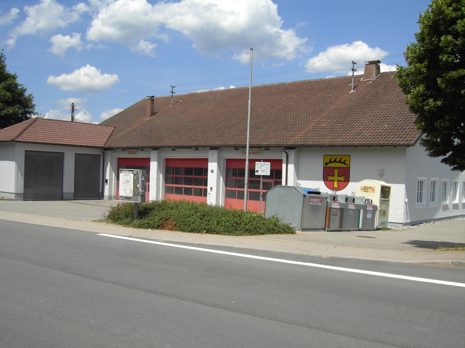  Bauhof und Feuerwehrhaus Schopfloch - das Bild wird mit einem Klick vergrößert 