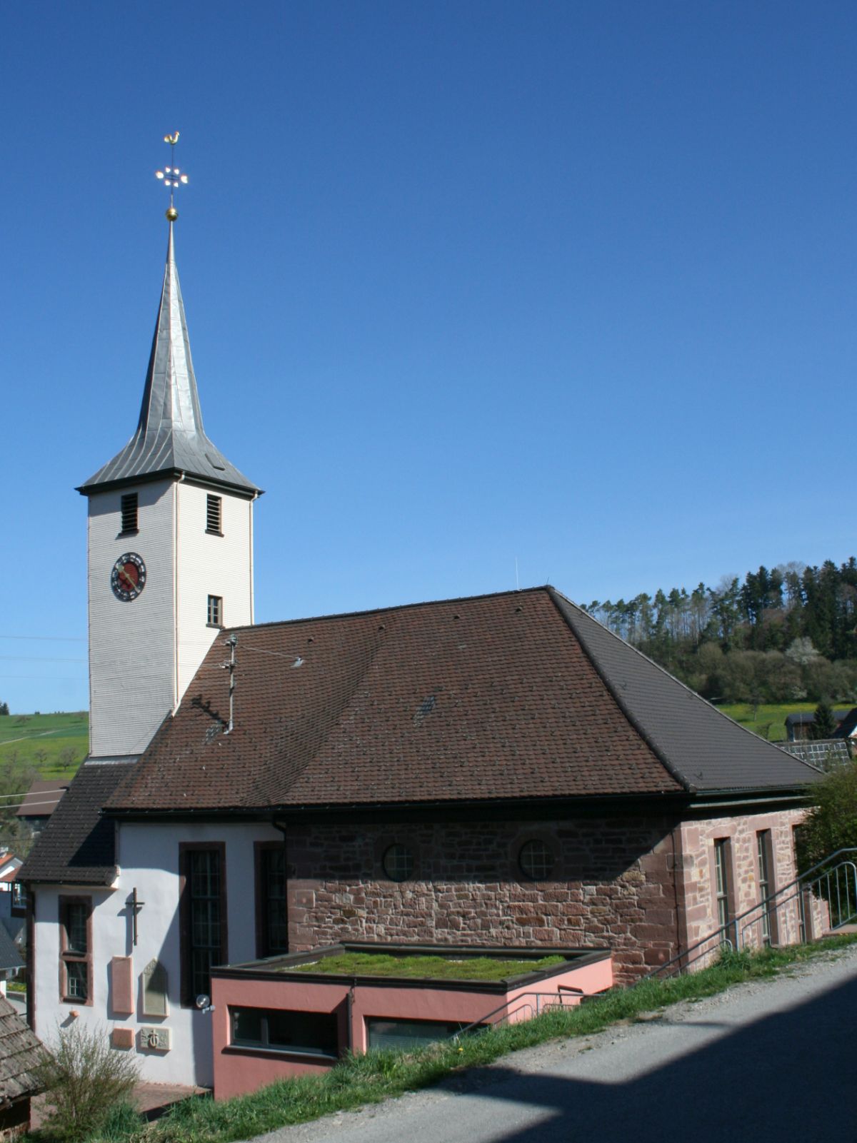  Margarethenkirche in Unteriflingen - das Bild wird mit einem Klick vergrößert 