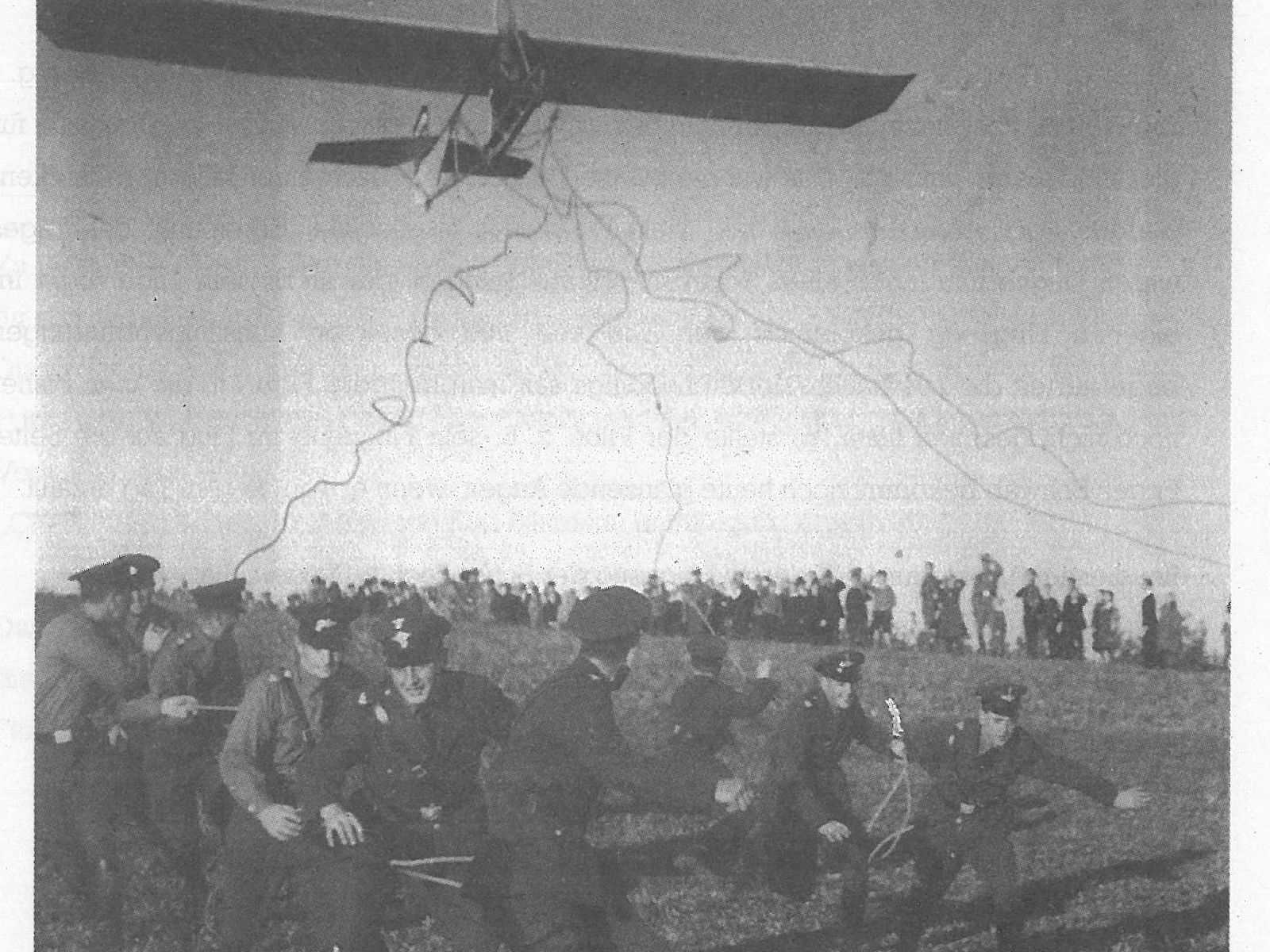  Schopflocher Skizzen beim Flugtag 1934 - Bild wird mit einem klick vergrößert 