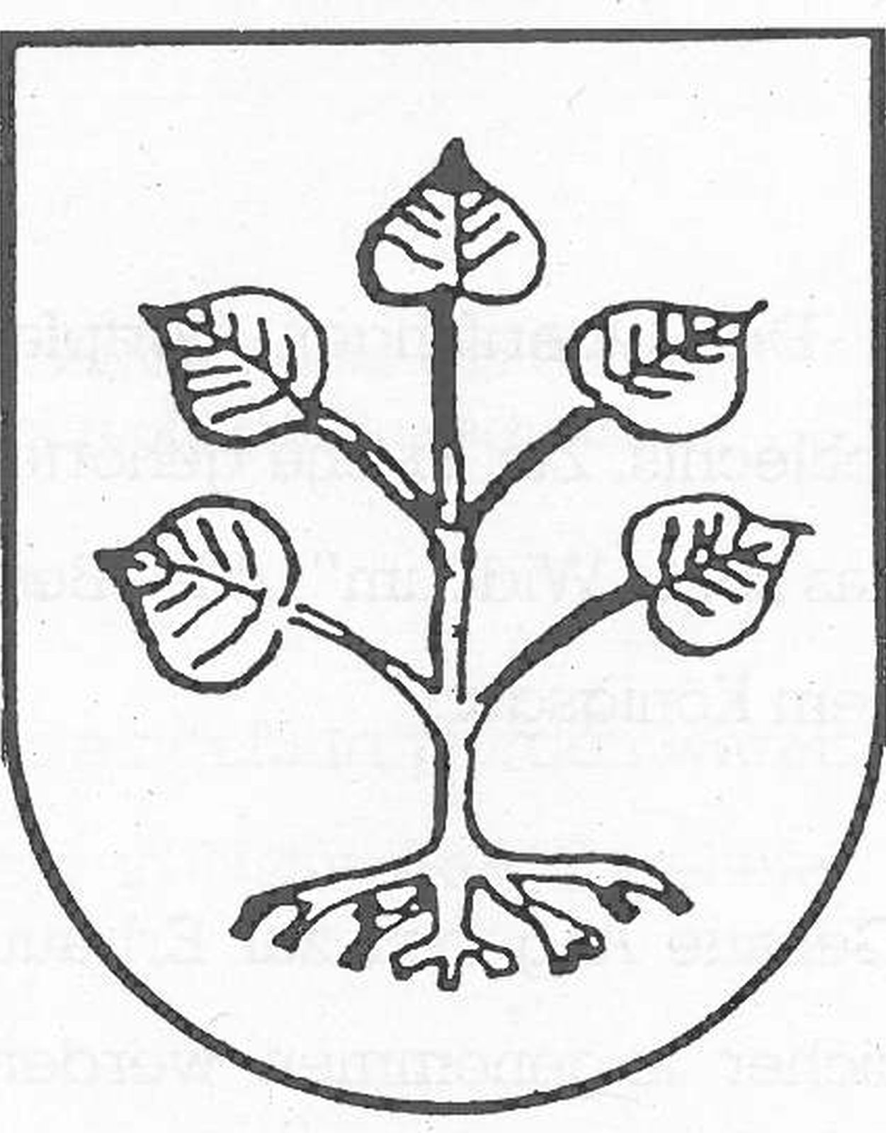  Schopflocher Skizzen Wappen von Unteriflingen - Bild wird mit einem klick vergrößert 