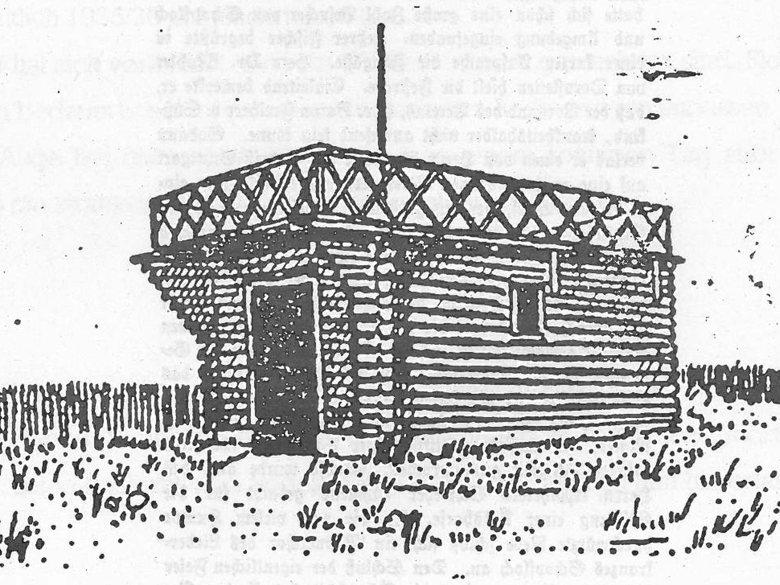  Schopflocher Skizzen Hütte - Bild wird mit einem Klick vergrößert 