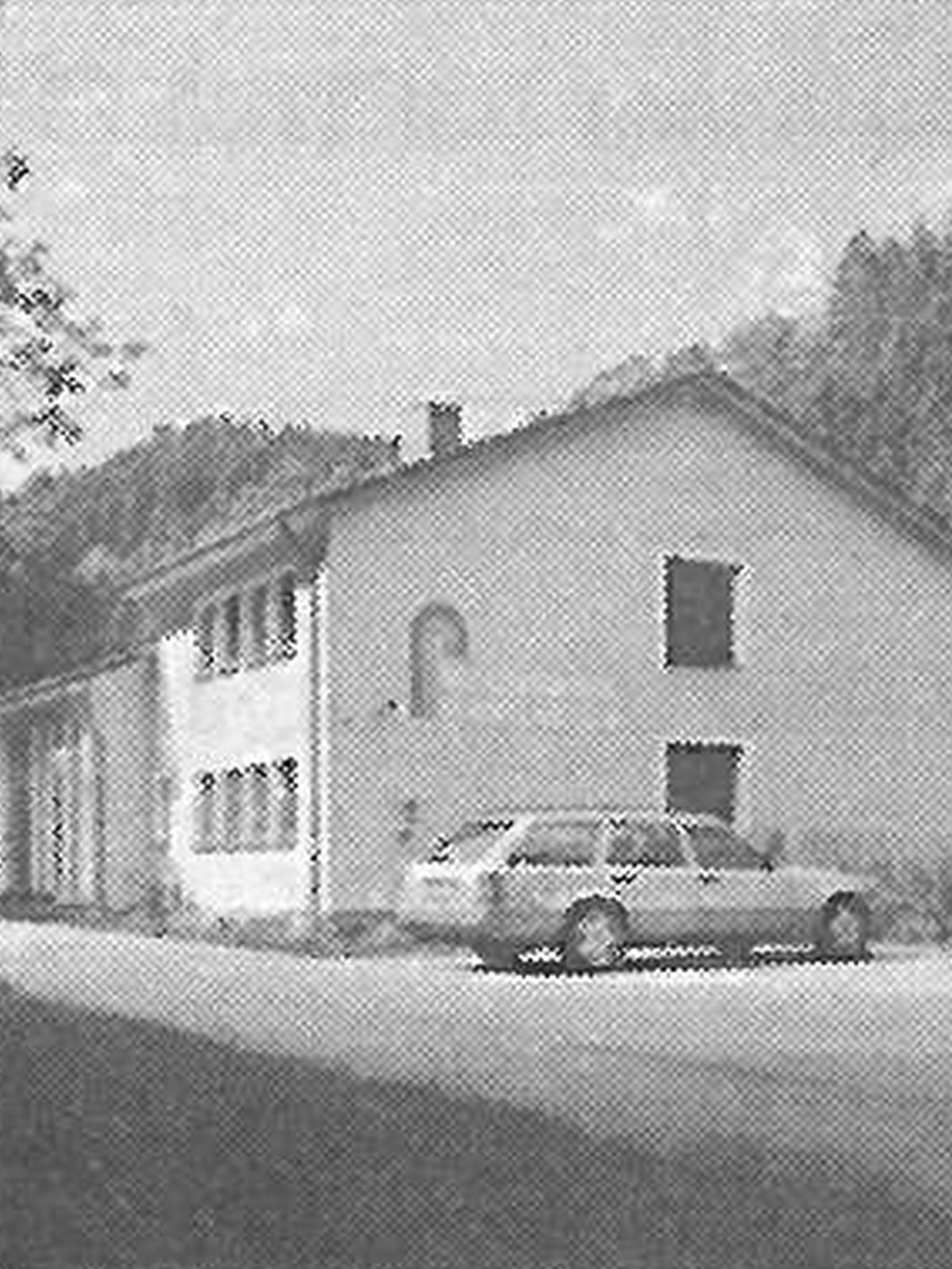  Schopflocher Skizzen Bild vom Gebäude aus der Info-Broschüre des Zweckverbandes Wasserversorgung Haugenstein - Bild wird mit einem klick vergrößert 