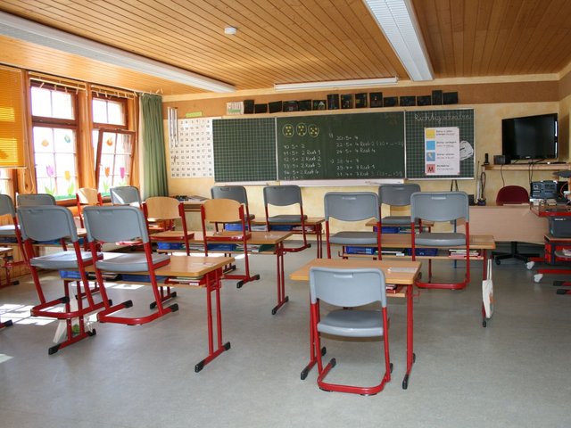 Klassenzimmer Grundschule