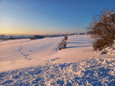 Schnee in Schopfloch - Bild wird mit einem Klick vergrößert